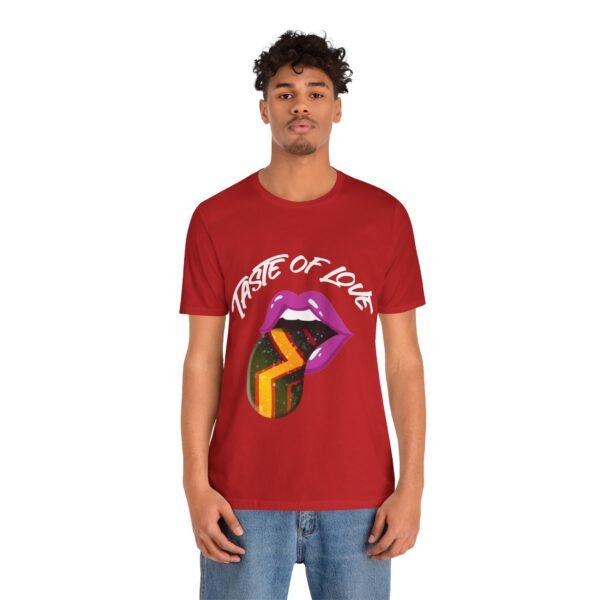 Rubber Flag T-shirt Valentines Day Unisex Size - Taste Of Love - Image 36