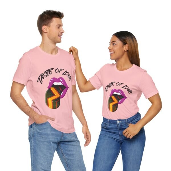 Rubber Flag T-shirt Valentines Day Unisex Size - Taste Of Love - Image 32