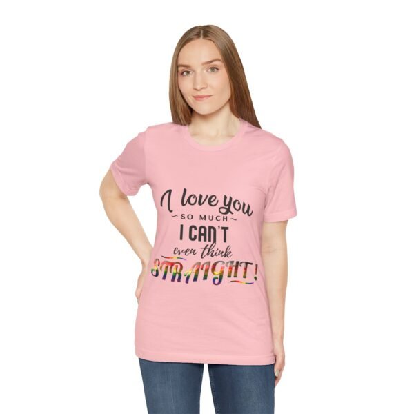 Philadelphia Flag T-shirt Valentines Day Unisex Size - I Can't Even Think Straight - Image 37