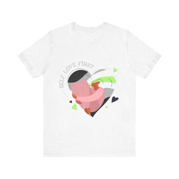 Gender Flag T-shirt Valentines Day Unisex Size - Self Love First