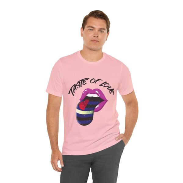 Leather Flag T-shirt Valentines Day Unisex Size - Taste Of Love - Image 30