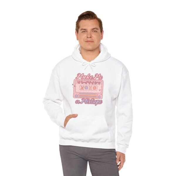 Hoodie Valentine's Day Unisex Size - Make Me A Mixtape - Image 6