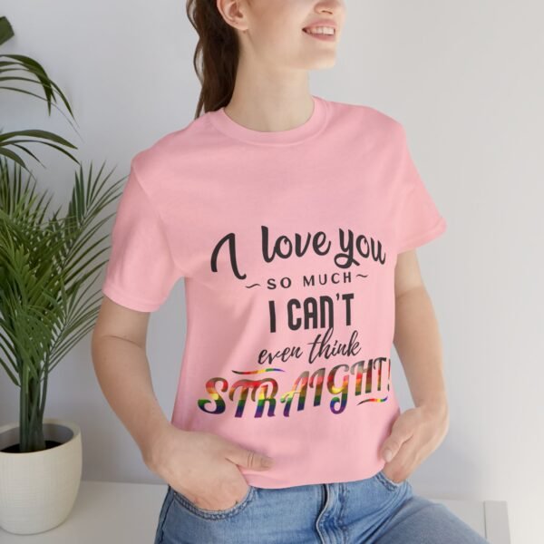 Philadelphia Flag T-shirt Valentines Day Unisex Size - I Can't Even Think Straight - Image 39