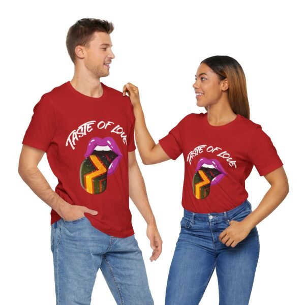 Rubber Flag T-shirt Valentines Day Unisex Size - Taste Of Love - Image 40