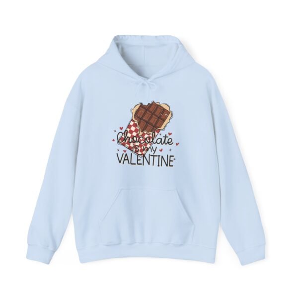 Hoodie Valentine's Day Unisex Size - Chocolate Is My Valentine - Image 22