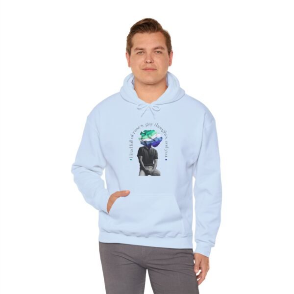 Gay Flag Hoodie Valentine's Day Unisex Size - Head Full Of Roses - Image 20