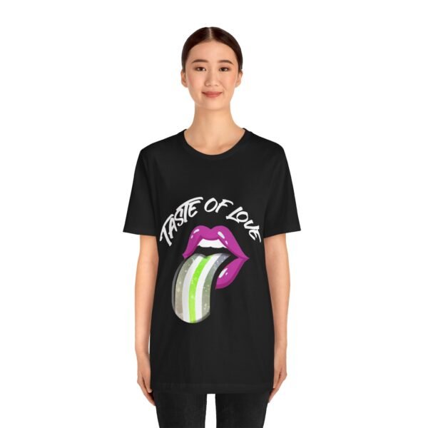 Agender Flag T-shirt Valentines Day Unisex Size - Taste Of Love - Image 11