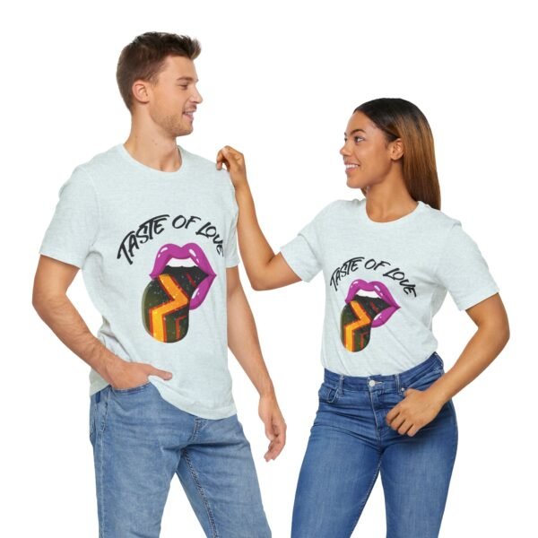 Rubber Flag T-shirt Valentines Day Unisex Size - Taste Of Love - Image 24