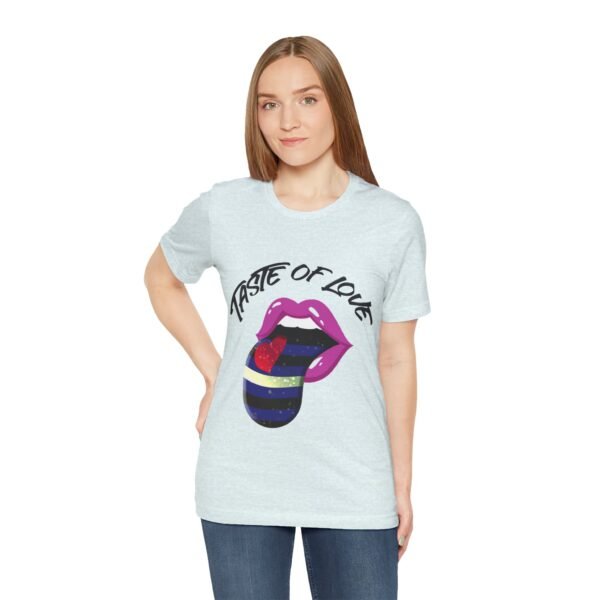 Leather Flag T-shirt Valentines Day Unisex Size - Taste Of Love - Image 21