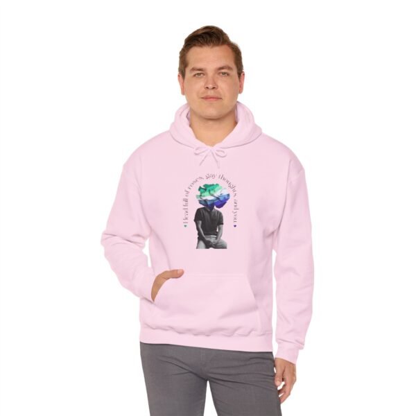 Gay Flag Hoodie Valentine's Day Unisex Size - Head Full Of Roses - Image 27