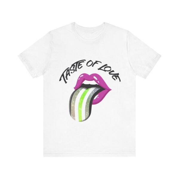 Agender Flag T-shirt Valentines Day Unisex Size - Taste Of Love