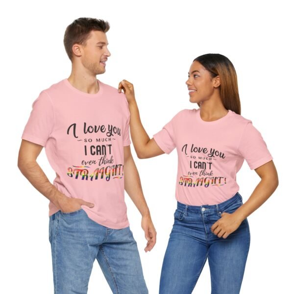 Philadelphia Flag T-shirt Valentines Day Unisex Size - I Can't Even Think Straight - Image 40