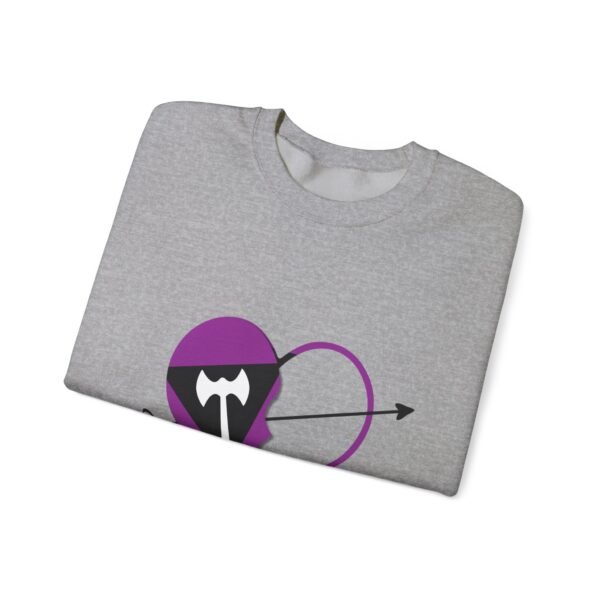 Labrys Lesbian Flag Heavy Blend Crewneck Sweatshirt Valentines Day Unisex Size - My Other Half - Image 11