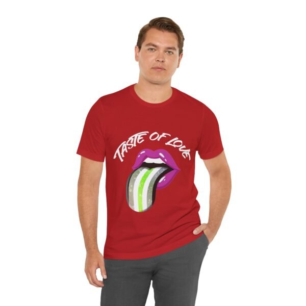 Agender Flag T-shirt Valentines Day Unisex Size - Taste Of Love - Image 38