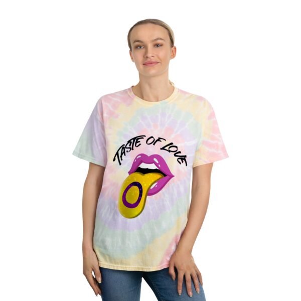 Intersexual Flag Tie-Dye Spiral T-Shirt Valentines Day Unisex Size - Taste Of Love - Image 4