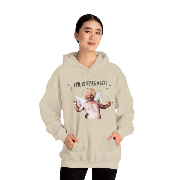 Philadelphia Flag Hoodie Valentine's Day Unisex Size - Love Is Never Wrong - Image 10
