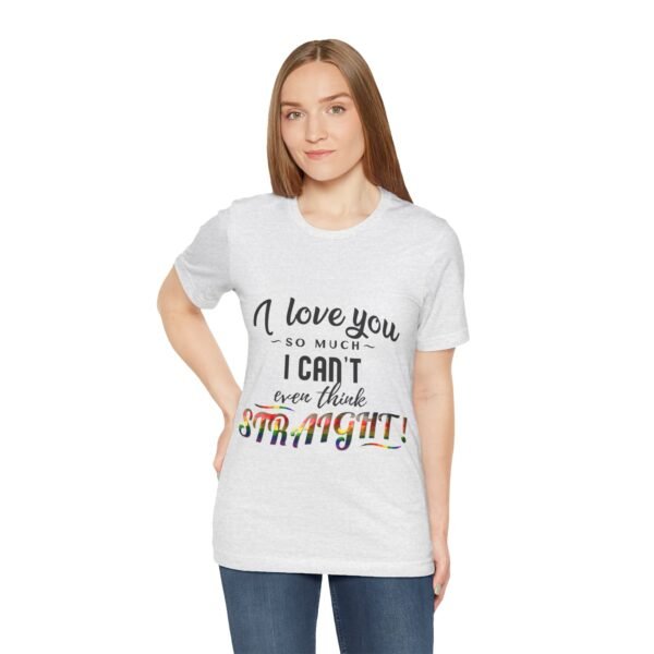 Philadelphia Flag T-shirt Valentines Day Unisex Size - I Can't Even Think Straight - Image 13