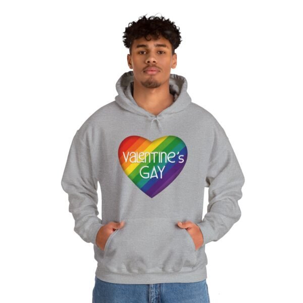 LGBTQ  Hoodie Valentine's Day Unisex Size - Valentine's Gay - Image 11