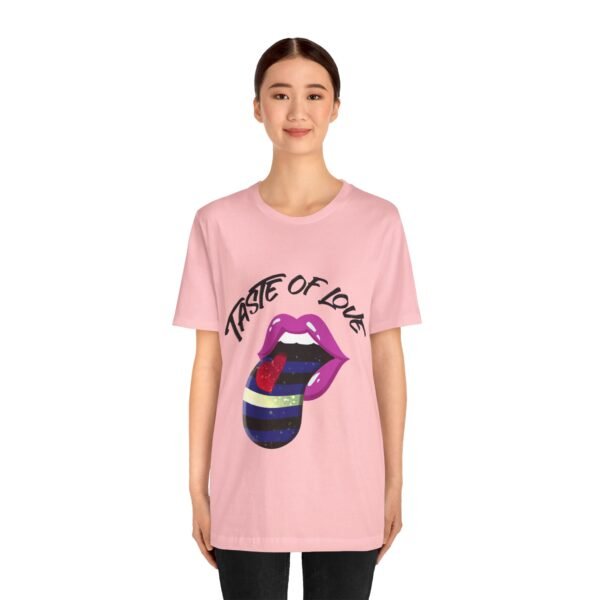 Leather Flag T-shirt Valentines Day Unisex Size - Taste Of Love - Image 27