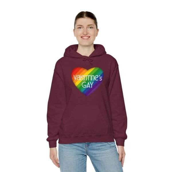 LGBTQ  Hoodie Valentine's Day Unisex Size - Valentine's Gay - Image 19