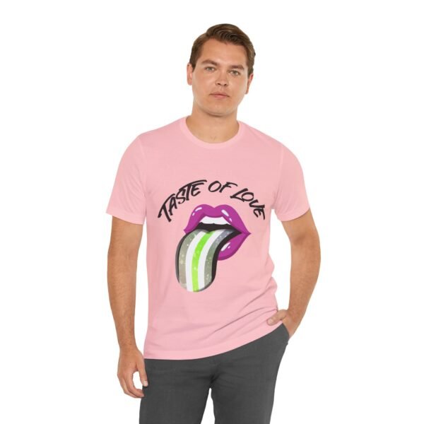 Agender Flag T-shirt Valentines Day Unisex Size - Taste Of Love - Image 30
