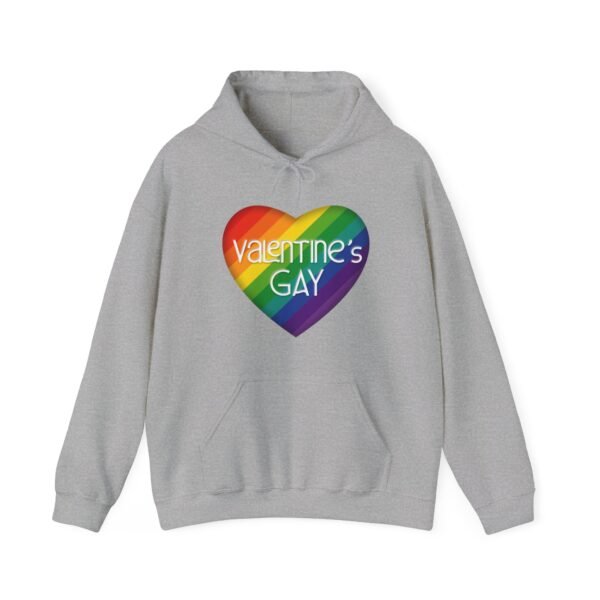 LGBTQ  Hoodie Valentine's Day Unisex Size - Valentine's Gay - Image 8