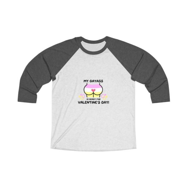 Twink Flag Tri-Blend Raglan Tee Valentines Day Unisex Size - My Gay Ass Is Ready