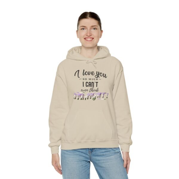 Genderqueer Flag Hoodie Valentine's Day Unisex Size - I Can't Even Think Straight - Image 12