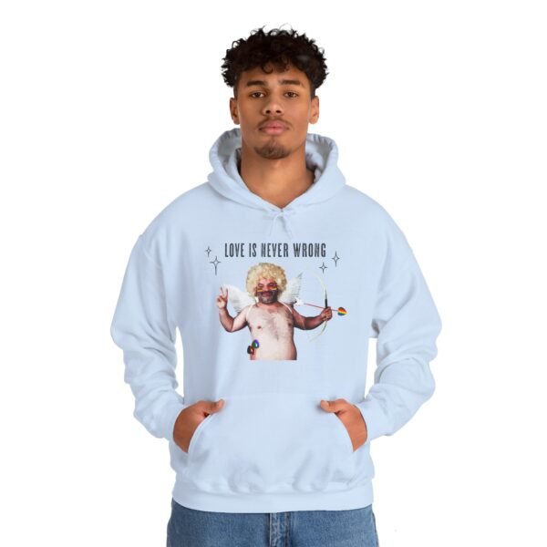 Philadelphia Flag Hoodie Valentine's Day Unisex Size - Love Is Never Wrong - Image 18