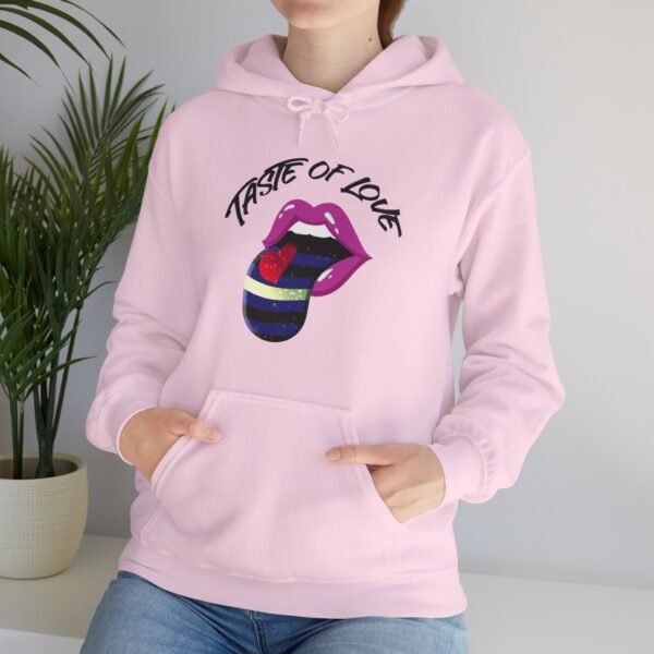 Leather Flag Hoodie Valentine's Day Unisex Size - Taste Of Love - Image 28