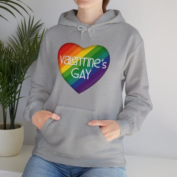LGBTQ  Hoodie Valentine's Day Unisex Size - Valentine's Gay - Image 14