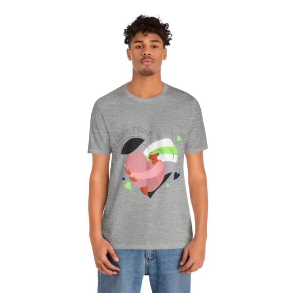 Gender Flag T-shirt Valentines Day Unisex Size - Self Love First - Image 12