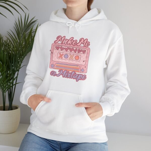 Hoodie Valentine's Day Unisex Size - Make Me A Mixtape - Image 7