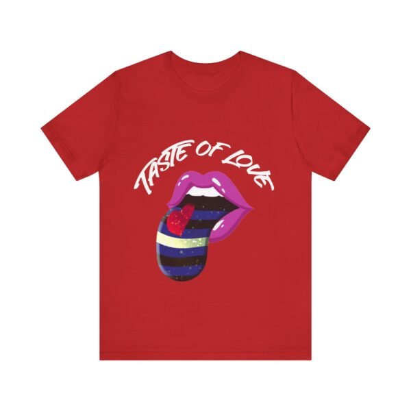 Leather Flag T-shirt Valentines Day Unisex Size - Taste Of Love - Image 33