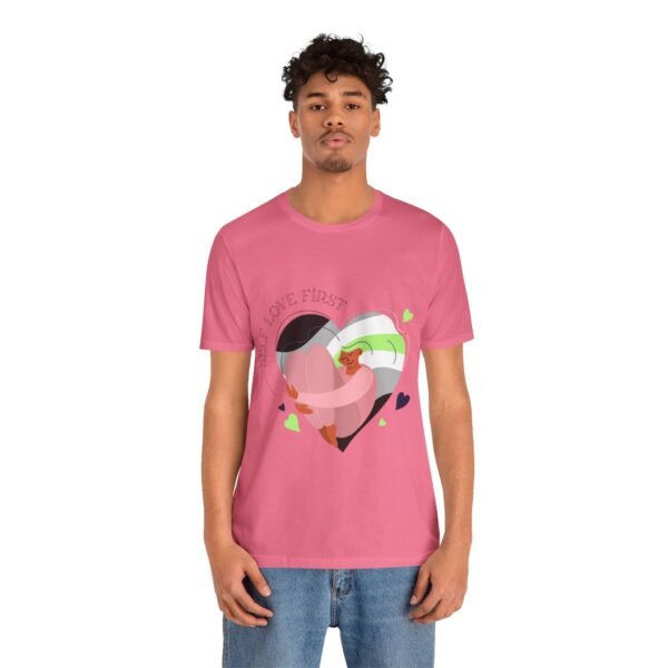 Gender Flag T-shirt Valentines Day Unisex Size - Self Love First - Image 15