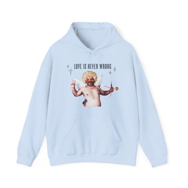Philadelphia Flag Hoodie Valentine's Day Unisex Size - Love Is Never Wrong - Image 15