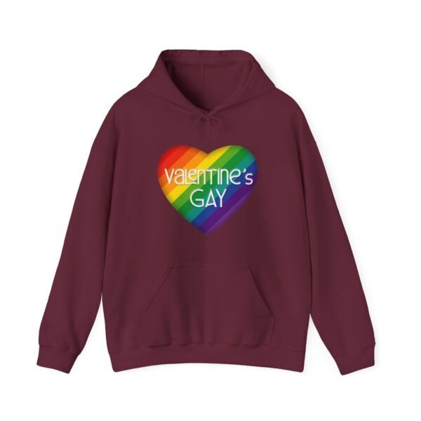 LGBTQ  Hoodie Valentine's Day Unisex Size - Valentine's Gay - Image 15