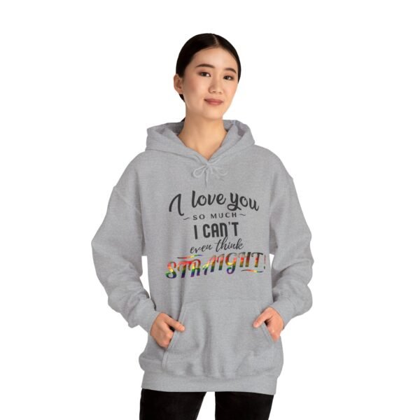 Philadelphia Flag Hoodie Valentine's Day Unisex Size - I Can't Even Think Straight - Image 10