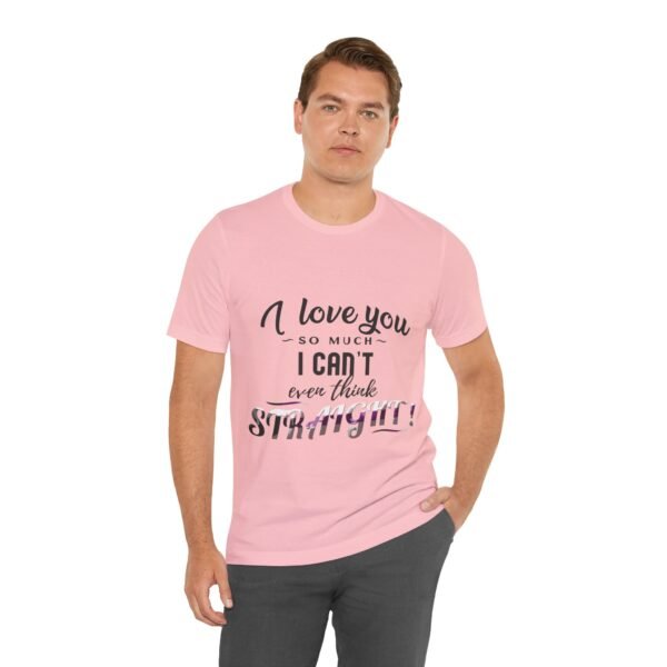 Demisexual Flag T-shirt Valentines Day Unisex Size - I can't Even Think Straight - Image 30