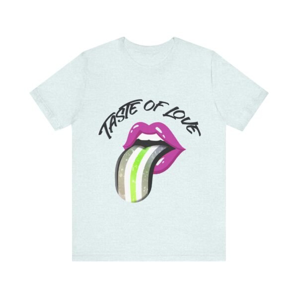 Agender Flag T-shirt Valentines Day Unisex Size - Taste Of Love - Image 17