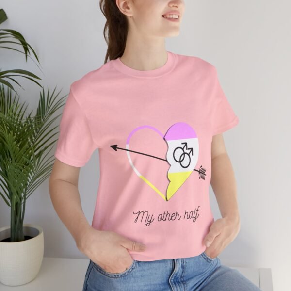 Twink Flag T-shirt Valentines Day Unisex Size - My Other Half - Image 31