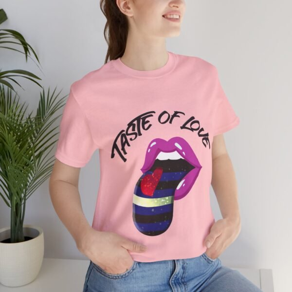 Leather Flag T-shirt Valentines Day Unisex Size - Taste Of Love - Image 31