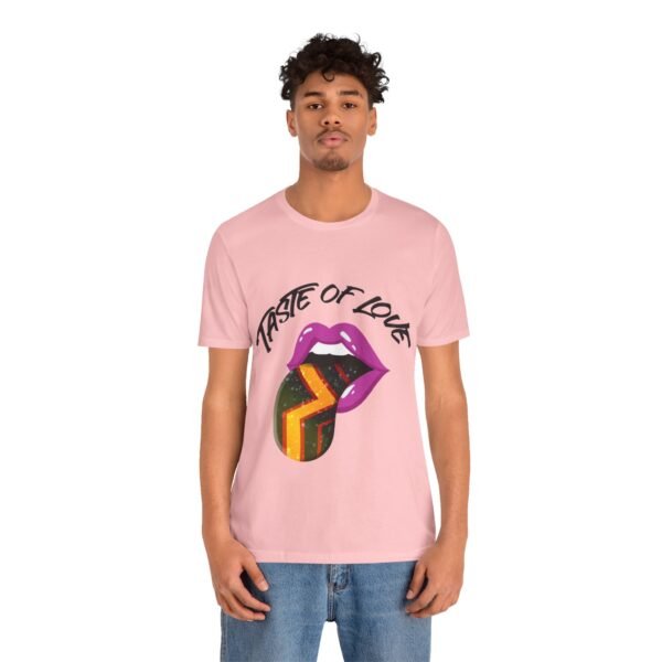 Rubber Flag T-shirt Valentines Day Unisex Size - Taste Of Love - Image 28