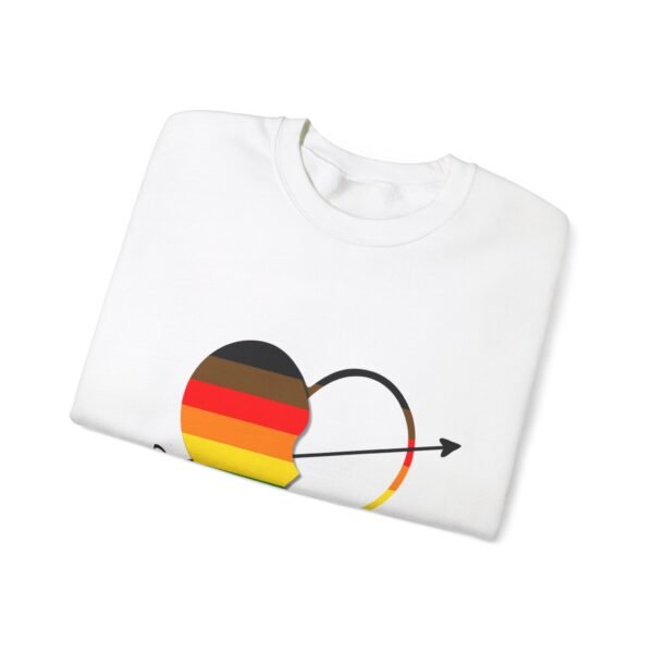 Philadelphia Flag Heavy Blend Crewneck Sweatshirt Valentines Day Unisex Size - My Other Half - Image 3