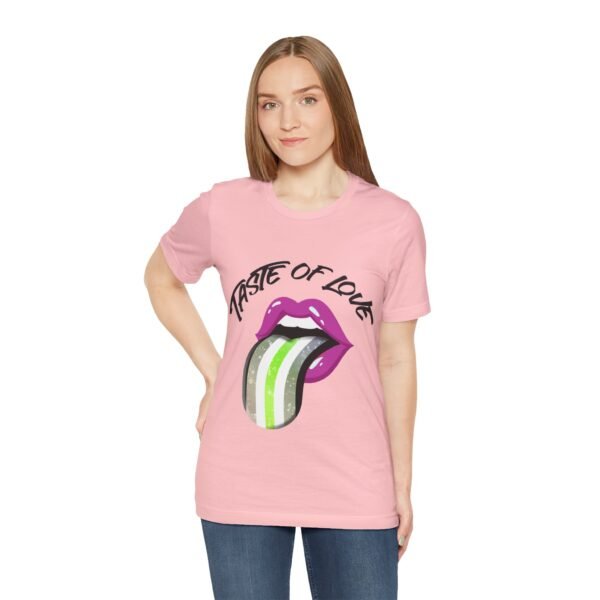 Agender Flag T-shirt Valentines Day Unisex Size - Taste Of Love - Image 29