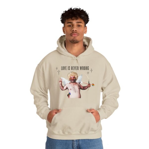 Philadelphia Flag Hoodie Valentine's Day Unisex Size - Love Is Never Wrong - Image 11