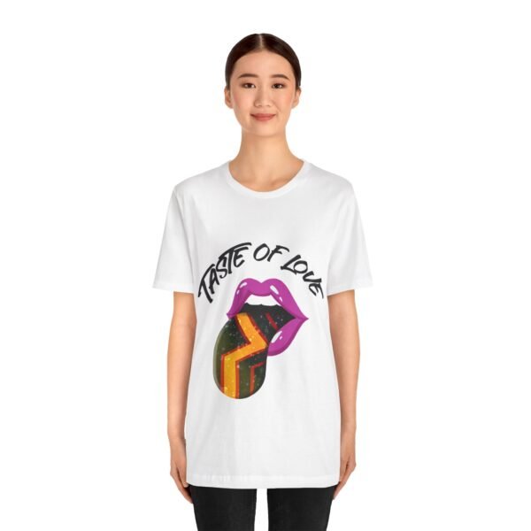 Rubber Flag T-shirt Valentines Day Unisex Size - Taste Of Love - Image 3