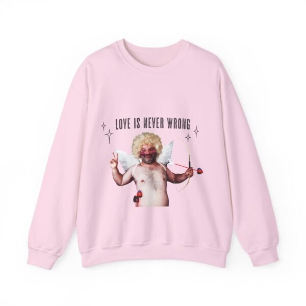 Polyamory Flag Heavy Blend Crewneck Sweatshirt Valentines Day Unisex Size - Love Is Never Wrong - Image 17