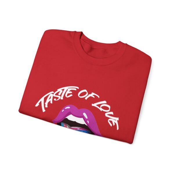 Progress Flag Heavy Blend Crewneck Sweatshirt Valentines Day Unisex Size - Taste Of Love - Image 15