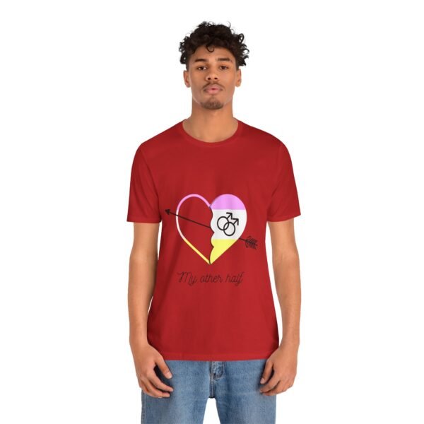 Twink Flag T-shirt Valentines Day Unisex Size - My Other Half - Image 36